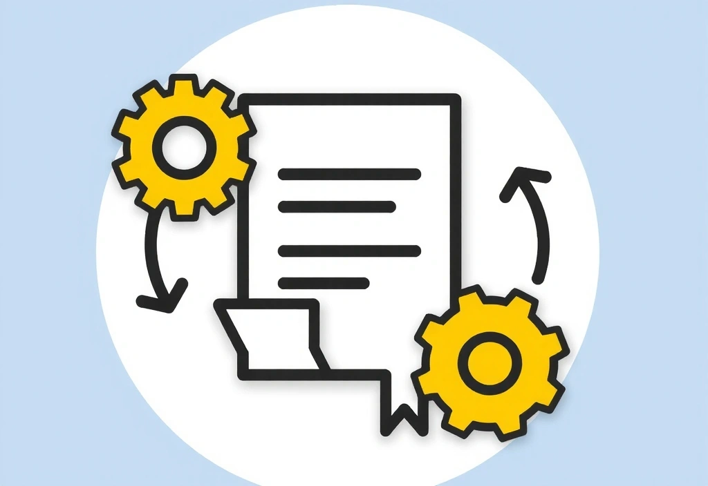 Symbol für Aktualisierung und Dokumentation